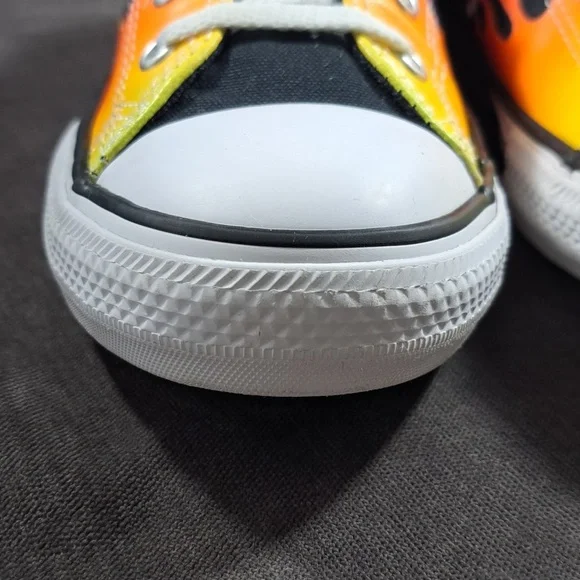 Converse Chuck Taylor All Star Archive Flame Black Ombre Sneakers VG US J3 W5 - Picture 4 of 16